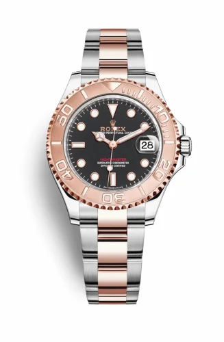 Rolex Yacht-Master 37 Rolesor Everose / Black 268621-0004 (m268621-0004)